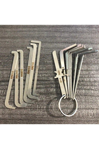 Choice 13pcs practical lksmith tool 6 pieces / kit replacement turning tool /...