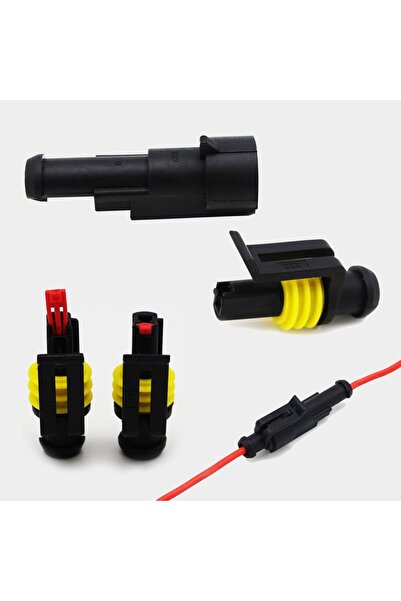 Choice 20sets 1pin 20pcs 1 Pin Connector Automotive Electrical Connectors Qui...