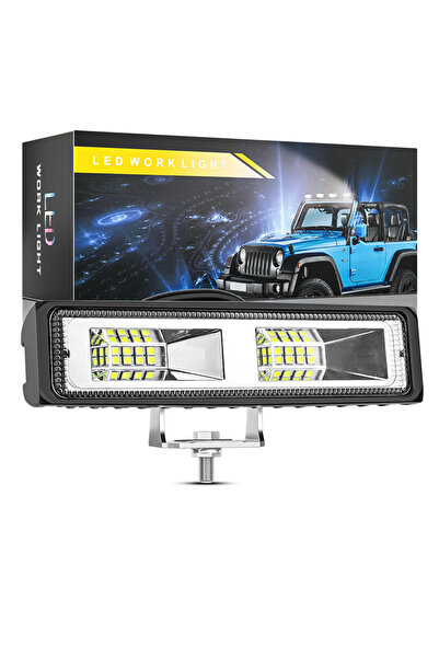 choice2 1pcs White YIGEDENG-1/2/4PCS 48W 16LED Car Work Light DRL Spotlight H...