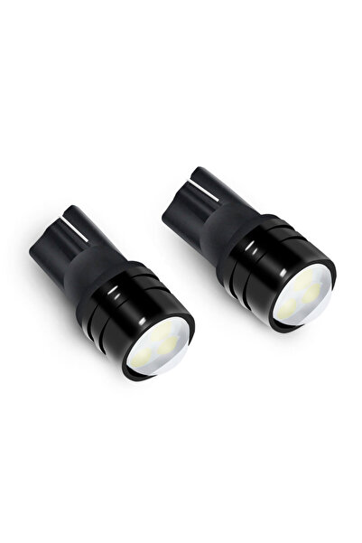 Choice 2PCS 2/10PCS T10 W5W 168 2835 Lens LED Signal Light Bulbs 12V Powerful...