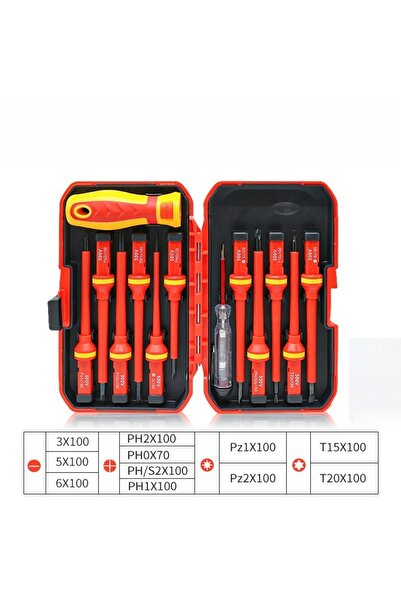 Choice 13 IN 1 Set Hot Sale 1000V Insulated Electrician Screwdriver Set All-i...