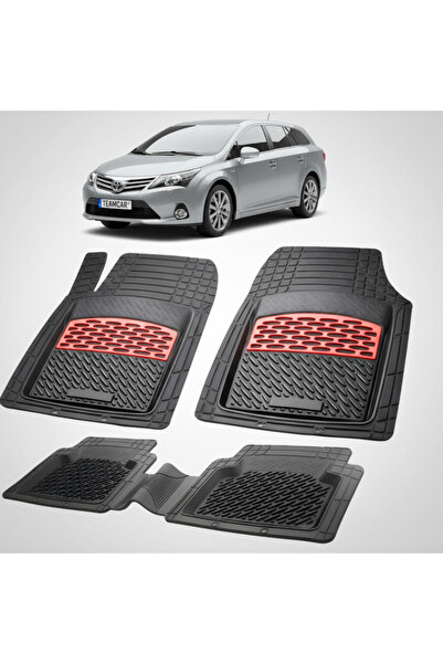 TEAMCAR Πατάκια δαπέδου συμβατά για Toyota Avensis T270 Estate 2012-2015 | Κό...