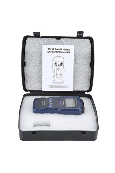 Choice مقياس الطاقة الشمسية الرقمي SM206 من بلو، جهاز قياس إشعاع ضوء الشمس، ج...
