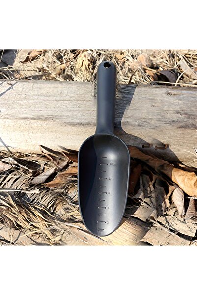 Choice مجرفة حديقة بلاستيكية سوداء شديدة التحمل (قطعة واحدة) - مجرفة تربة سمي...