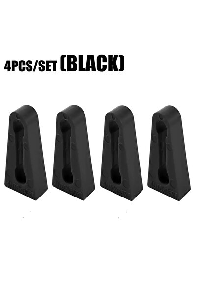 Choice Black 4PC For VW Audi Skoda Seat Car Door Lk Striker Buffer Damping De...