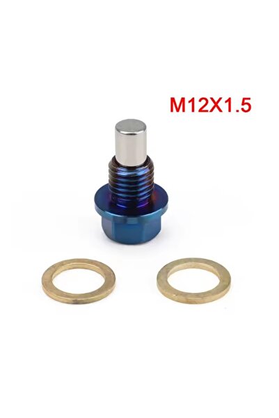 choice2 سدادة تصريف زيت مغناطيسية من سبائك التيتانيوم M12x1.5، صامولة حوض الز...
