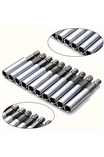 Choice 10pcs 10pcs magnetic extension sket drill bit holder, quick release he...