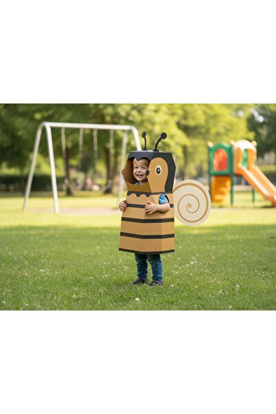 Kardinno Costum pentru copii Crazy Pilot Vız Bız Bibi din carton, purtabil, p...