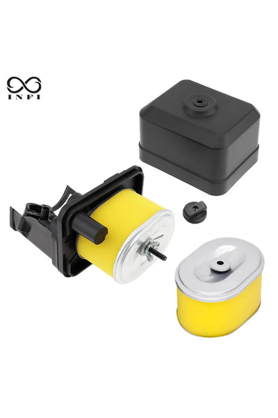 Choice 1 set Air Filter Housing Assembly with 2 Air Filter Elements, Dual Ele...