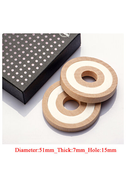 choice2 2 PCS NO.3 No Smell 2/6pcs Car Perfume Replacement Wood and PE Solid ...