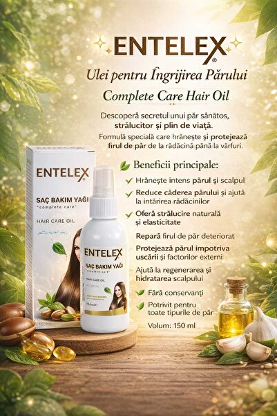 entelex ulei pentru ingrijirea parului complet 60 ml