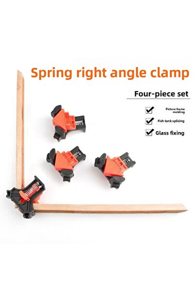 Choice 1 Set of 4 pcs 4 Pcs 90 Degree Right Angle Clamp Set ture Frame Corner...