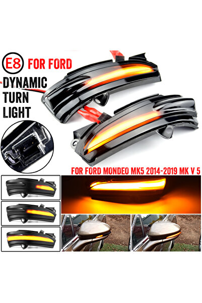 Choice Yellow Dynamic Blinker For FORD MONDEO 5 2014-2019 V 5 LED Turn Signal...