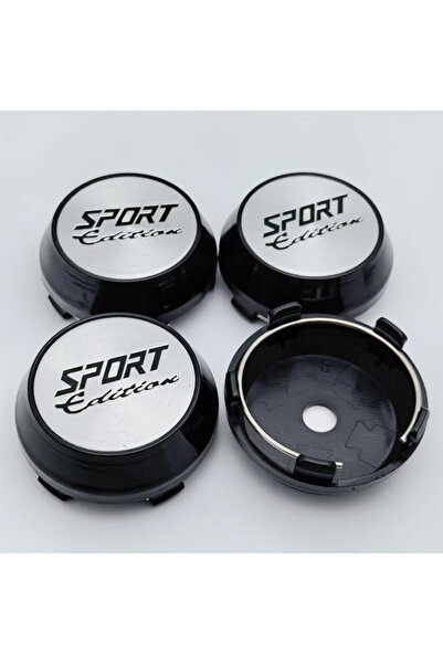 Choice 4pcs 60mm High Caps Sport Edition Badge 60mm B Siver Black 4pcs 60MM (...