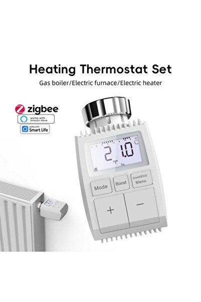 Choice zigbee Tuya ZigBee Radiator Actuator Valve Smart Thermostatic Valve TR...
