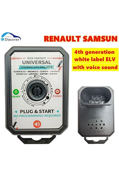 Choice محاكي توجيه رينو ESL EIS ELV مع صوت لسيارات ميجان، فلوينس، كليو، سينيك...