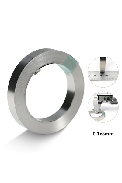 Choice4 0.1mm x 8mm x 10M 1Roll 10M 18650 Battery Nickel Plated Strip Li-ion ...