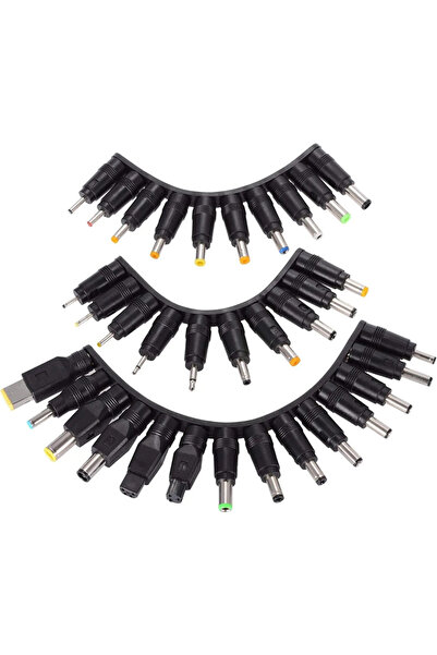 Choice 34pcs 34 Pcs 5.5 mm x 2.1 mm AC Power Adapter Connector Kits Universal...