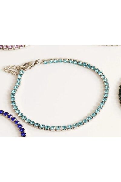 REIGOLD Brățară Tennis Dama, Oțel Inoxidabil 316L, Zirconiu, Reglabilă 16-19 ...