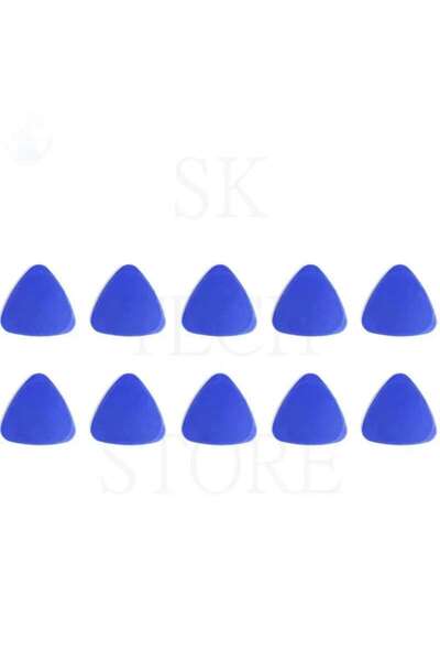 Choice ROYAL BLUE 10pcs Phone Opening Tools Anti-Scratch Triangle Plastic Gui...