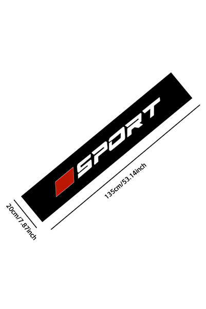 Choice ملصقات سيارة رياضية من النوع C، لفّ فينيل، ملصقات واقية من الشمس للزجا...