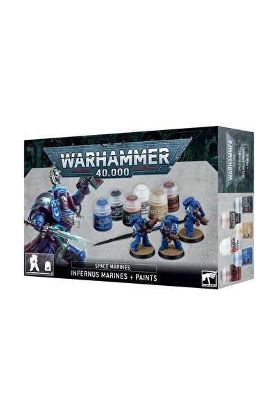 Games Workshop Warhammer 40K Infernus Marines and Paints Set Έναρξη Συλλογής ...