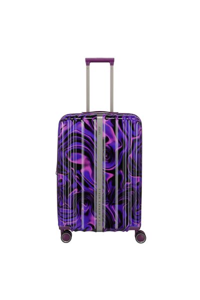 Travelite Lascana Edition 4 Rollen Trolley M 65 cm mit Dehnfalte