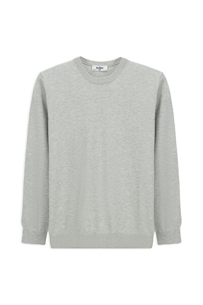 Kiğılı Crew Neck Regular Fit Cotton Knitwear Sweater