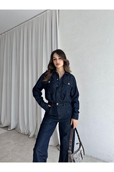 Mooi Butik Nexa Tulum 8587 - Navy Blue