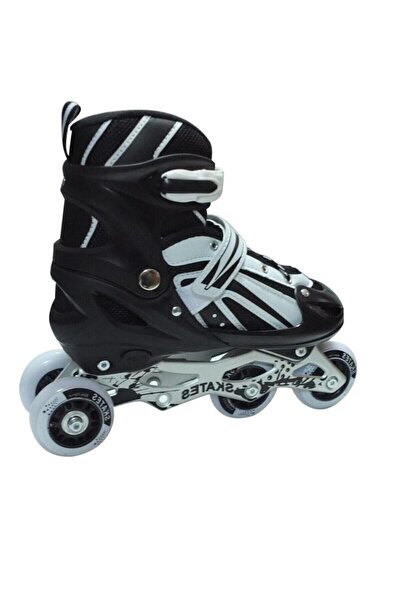 Saule Çocuk Pateni 2+2 Teker Alıştırma Teker Ve Numara Ayarlı Siyah Başlangıç...