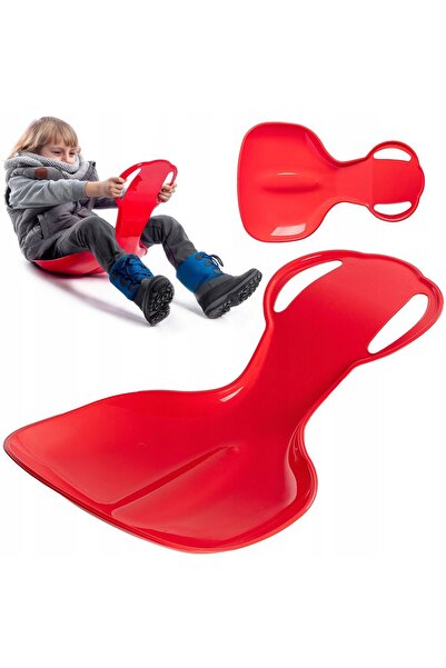 KADAX Children's Sled Downhill Slide Apple Plastic Apple Strong for Snow