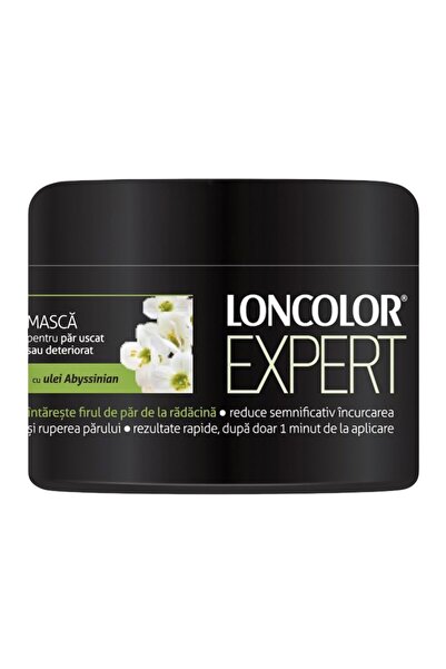 Loncolor Expert Masca de Par cu Ulei Abyssinian, pentru Par Uscat, 200 ml