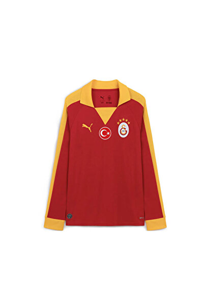 Puma Gsk T7 Jersey Ls Galatasaray Retro Uzun Kollu Forma 78819680 Kırmızı