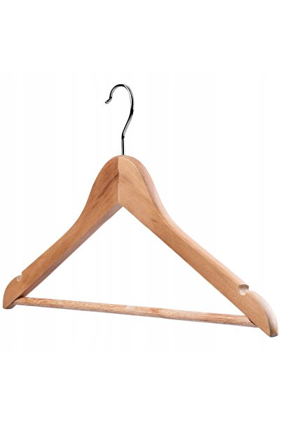 KADAX Wooden Clothes Hanger for Jackets, Clothes Loft, Wardrobe, Strong