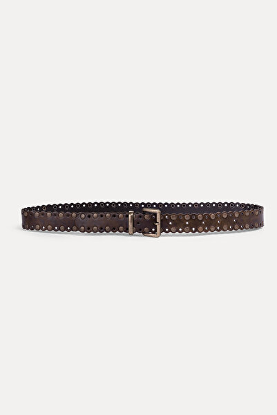 VATKALI Stapled Vintage Leather Belt