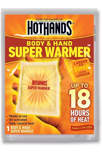 Hothands مدفئ فائق للجسم واليدين، يحافظ على الحرارة لمدة 18 ساعة، معبأ حديثًا...