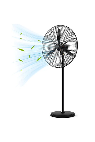 Sumkyle مروحة أرضية تجارية مثبتة على قاعدة، 78 سم، مروحة أرضية صناعية شديدة ا...