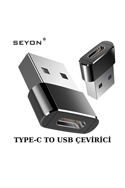 seyon Type-C (dişi) to USB (erkek) OTG Çevirici