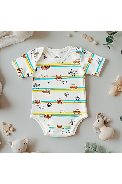 luay 100% Bamboo based Ultra-Soft fabric Onesies Premium Jumpsuit For Baby Bo...