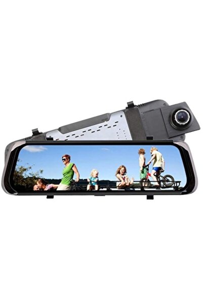 OEM Rearview Mirror Car Camera Starlight Night Vision 10 inch LCD Dual Cam