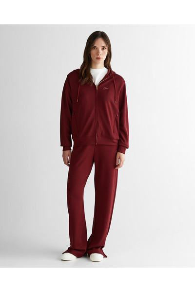 Gant Kadın Bordo Regular Fit Eşofman Altı