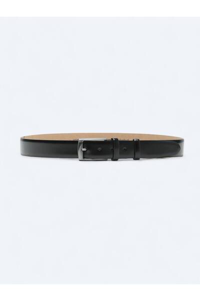 Kip Black 100% Leather Belt