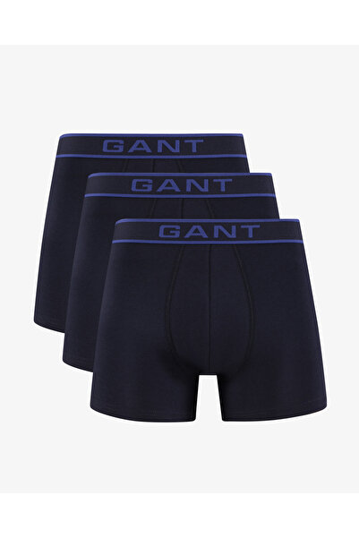 Gant Erkek Lacivert Düz Boxer