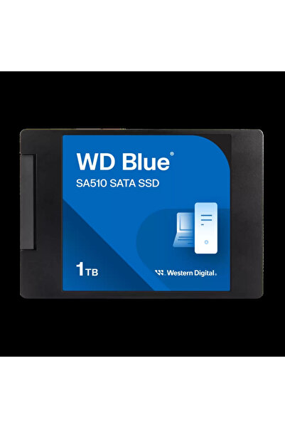 Genel Markalar Wd Blue Sa510, Wds100t3b0a, 1tb, 560/510, 3d Nand, 2,5" Sata, Ssd