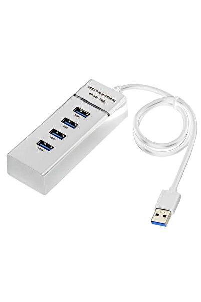 zola USB 3.0 hub, 4 ports, Hi-speed, white