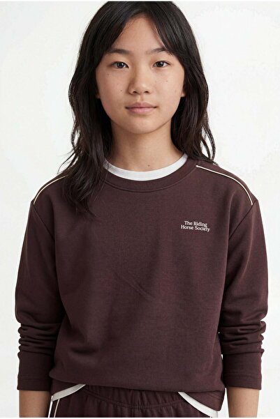 PAULMARK Girl's Basic Sweatshirt