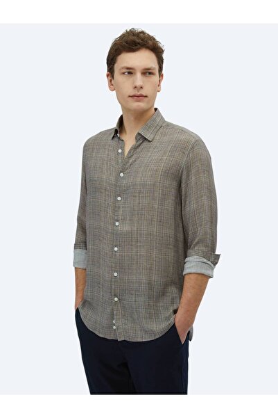 Kip Mink Printed Regular Fit Woven Casual Shirt