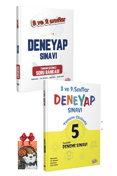 Editör Yayınevi 8-9. Sınıf Deneyap Tamamı Çözümlü Soru Bankası Ve 5 Deneme Sı...