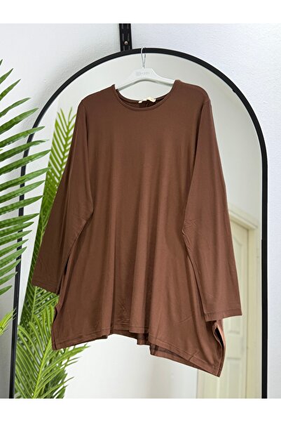 ÖZNE BUTİK Women's 100% Cotton Stretch Fabric Combed Cotton Tunic