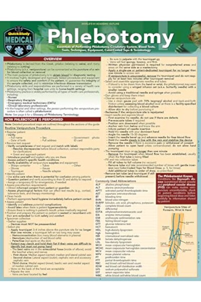 BarCharts Phlebotomy